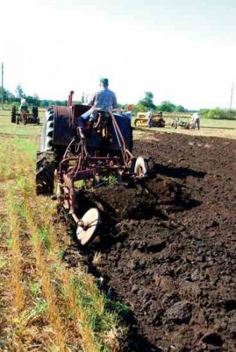 Oliver Gang Has Plow Day
